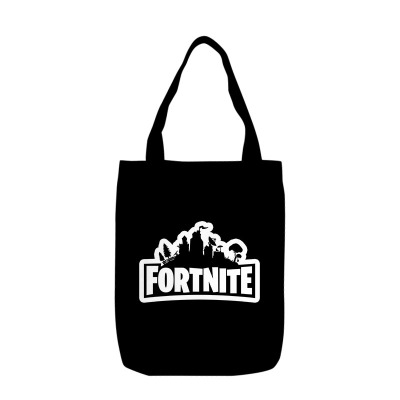 Fortnite Canvas Grocery Bag Shopping Bag Reusable Large Shopping Canvas Bags Natural White Cloth Shoulder Bags Canvas Tote Bag Perfect for Crafting Decorating - Image 21