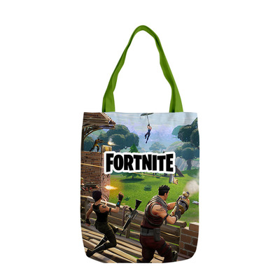 Fortnite Canvas Grocery Bag Shopping Bag Reusable Large Shopping Canvas Bags Natural White Cloth Shoulder Bags Canvas Tote Bag Perfect for Crafting Decorating - Image 10