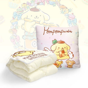 Pom Pom Purin Pillow Quilt 16inch