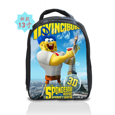 13 Inch SpongeBob SquarePants Backpack School Bag