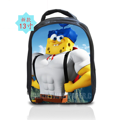 13 Inch SpongeBob SquarePants Backpack School Bag - Image 7