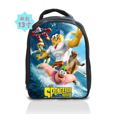 13 Inch SpongeBob SquarePants Backpack School Bag - Image 9