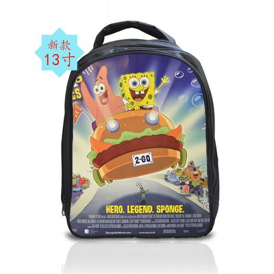 13 Inch SpongeBob SquarePants Backpack School Bag - Image 10