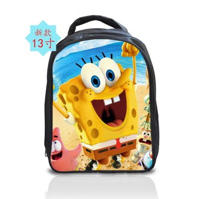 13 Inch SpongeBob SquarePants Backpack School Bag - Image 11