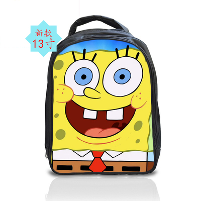 13 Inch SpongeBob SquarePants Backpack School Bag - Image 4