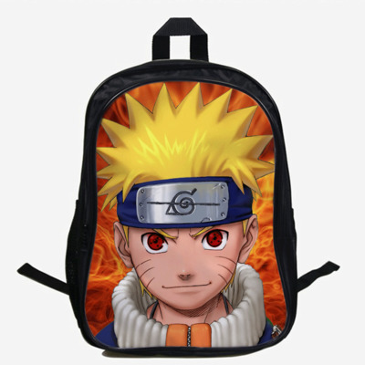 16"NARUTO Backpack School Bag - Image 3