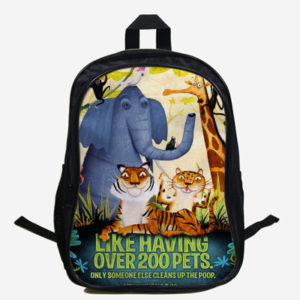 16"Pets United Backpack School Bag