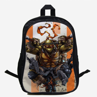 16"Teenage Mutant Ninja Turtles Backpack School Bag - Image 5