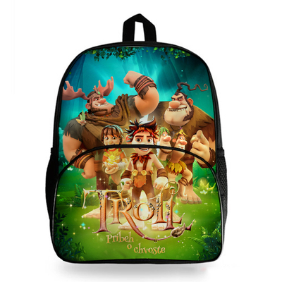 16"Troll Backpack School Bag - Image 4