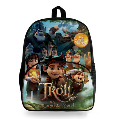 16"Troll Backpack School Bag - Image 8
