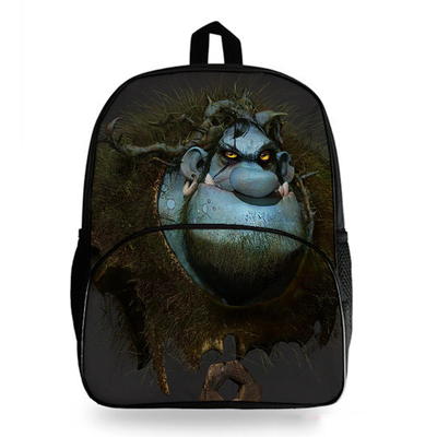 16"Troll Backpack School Bag - Image 9