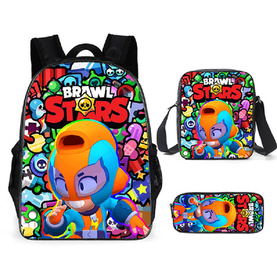 16 Inch Crow Backpack School Bag+Shoulder Bag+Pencil Bag - Image 9