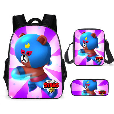 16 Inch Crow Backpack School Bag+Shoulder Bag+Pencil Bag - Image 5