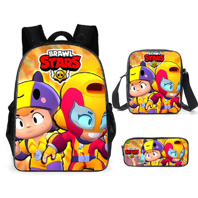 16 Inch Crow Backpack School Bag+Shoulder Bag+Pencil Bag - Image 13