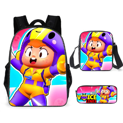 16 Inch Crow Backpack School Bag+Shoulder Bag+Pencil Bag - Image 11