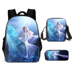 16″Frozen 2 Backpack School Bag+Shoulder Bag+Pencil Bag