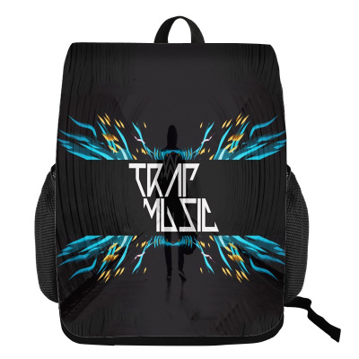 18‘’Alan walker Backpack Creative Waterproof Change Bag - Image 6