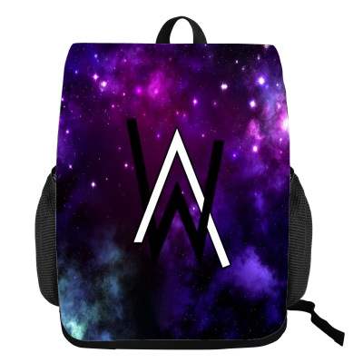 18‘’Alan walker Backpack Creative Waterproof Change Bag - Image 9