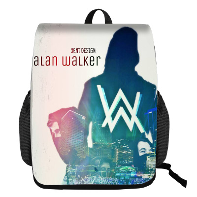 18‘’Alan walker Backpack Creative Waterproof Change Bag - Image 12