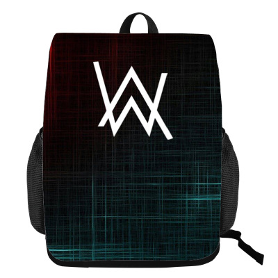 18‘’Alan walker Backpack Creative Waterproof Change Bag - Image 2