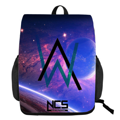 18‘’Alan walker Backpack Creative Waterproof Change Bag - Image 4