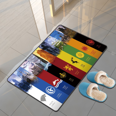 A Song of Ice and Fire Ultra Soft Indoor Modern Area Rugs Fluffy Living Room Carpets Suitable for Children Bedroom