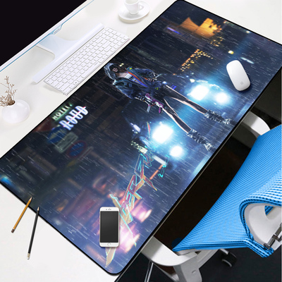 Cyberpunk2077 Cartoon The Desk Pad 800mmx300mmx5mm
