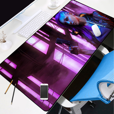 Cyberpunk2077 Cartoon The Desk Pad 800mmx300mmx5mm - Image 8