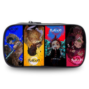 Demon Slayer: Kimetsu no Yaiba Pen Case Student’s Large Capacity Pencil Bag