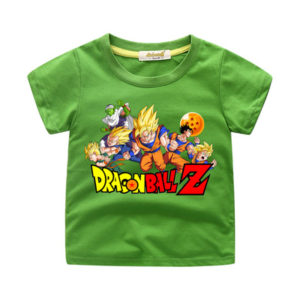 Dragon Ball Short Sleeve T-Shirts For Children