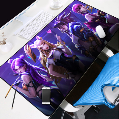 LOL KDA Cartoon The Desk Pad 800mmx300mmx5mm - Image 15