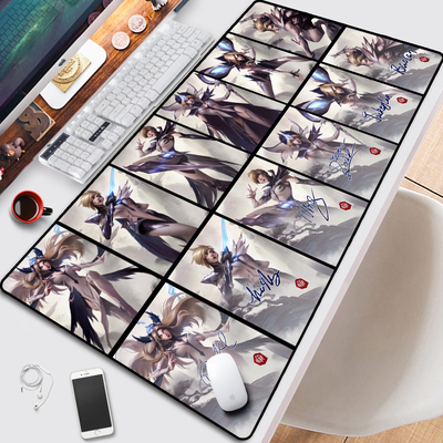 LOL KDA Cartoon The Desk Pad 800mmx300mmx5mm - Image 25