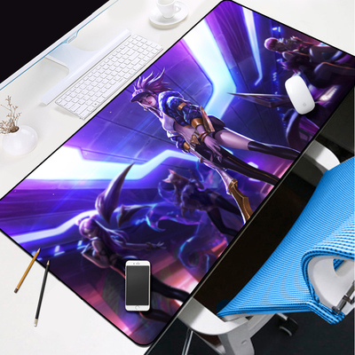 LOL KDA Cartoon The Desk Pad 800mmx300mmx5mm - Image 7