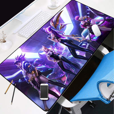 LOL KDA Cartoon The Desk Pad 800mmx300mmx5mm - Image 5