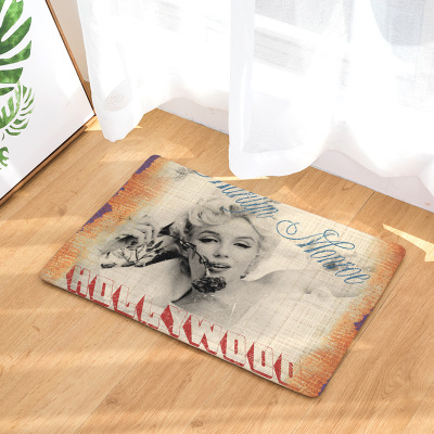 Marilyn Monroe Ultra Soft Indoor Modern Area Rugs Fluffy Living Room Carpets Suitable for Children Bedroom - Image 2