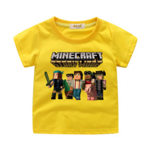 Creeper Short Sleeve T-Shirts For Children