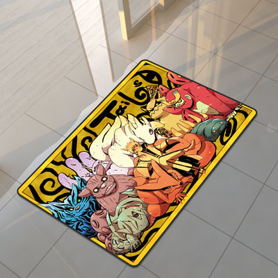 NARUTO Ultra Soft Indoor Modern Area Rugs Fluffy Living Room Carpets Suitable for Children Bedroom