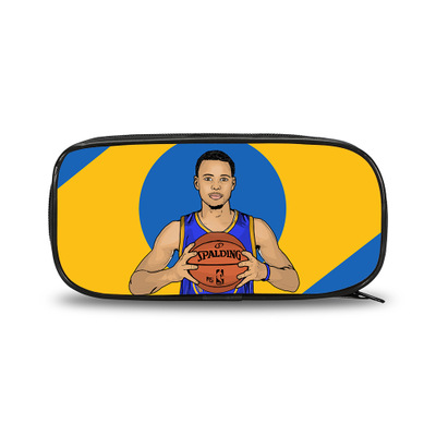 NBA Pen Case Large Capacity Pencil Bag Student’s - Image 2
