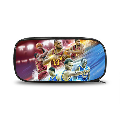 NBA Pen Case Large Capacity Pencil Bag Student’s - Image 9