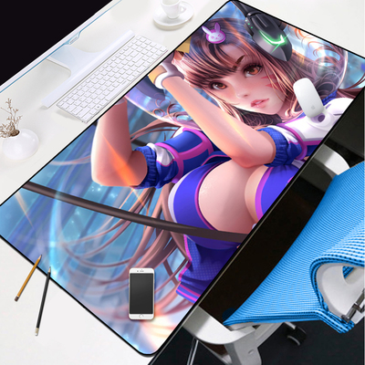 Overwatch D.VA Cartoon The Desk Pad 800mmx300mmx5mm - Image 7