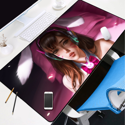 Overwatch D.VA Cartoon The Desk Pad 800mmx300mmx5mm - Image 18