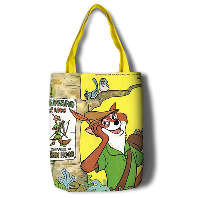 Robin Hood Canvas Grocery Bag Shopping Bag Reusable Large Shopping Canvas Bags Natural White Cloth Shoulder Bags Canvas Tote Bag Perfect for Crafting Decorating - Image 15