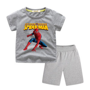 Spider-Man Short Sleeve T-Shirts+Short for Children