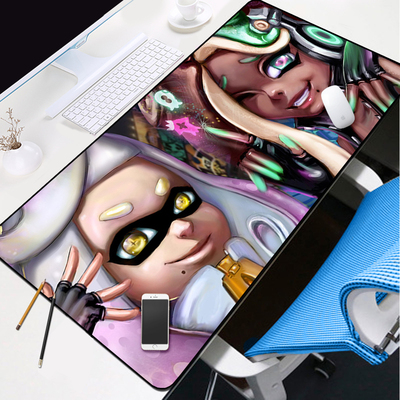Splatoon Cartoon The Desk Pad 800mmx300mmx5mm - Image 5