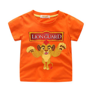 The Lion King Short Sleeve T-Shirts For Children