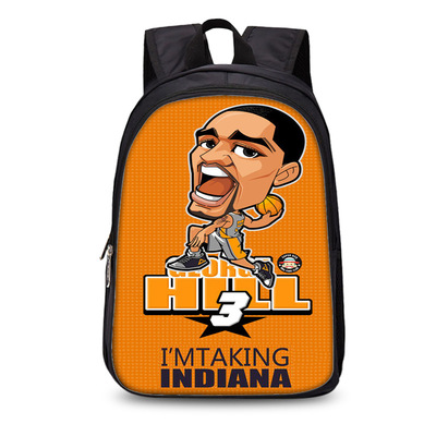 13 Inch NBA Stars Comics Backpack School Bag - Image 14