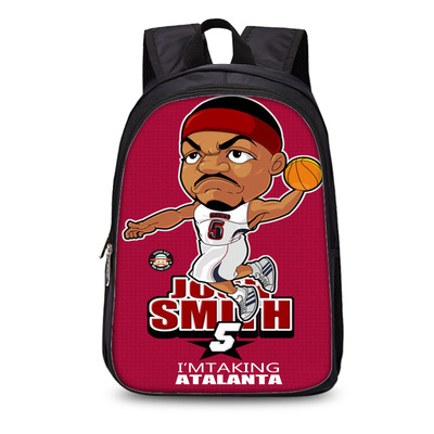 13 Inch NBA Stars Comics Backpack School Bag - Image 6