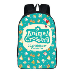 16‘’Animal Crossing Backpack School Bag