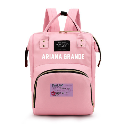 Ariana Outdoor Diaper Mom Nurse Backpack Mom Travel Bag Zipper Baby Care Bag - Image 5