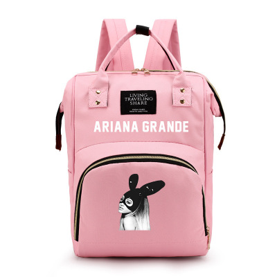 Ariana Outdoor Diaper Mom Nurse Backpack Mom Travel Bag Zipper Baby Care Bag - Image 7